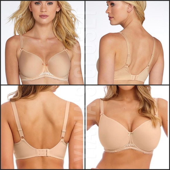 Fantasie 36D Rebecca FL2024NUE Nude Seamless Underwire Spacer Molded T-Shirt Bra - Picture 2 of 15